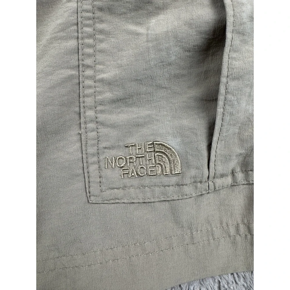 The North Face Men's Cargo Shorts Size 36 Khaki Nylon Hiking Outdoor